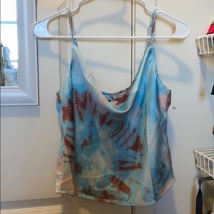 Nasty gal cow neck tank!